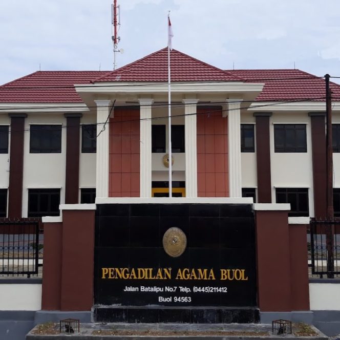 
 Kantor Pengadilan Negeri Buol. Foto: PN Buol