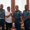 Wali Kota Palu Hadianto Rasyid Terima Kunjungan Danlanal Palu, Jumat (4/8/23). Foto: Dok. Pemkot Palu