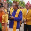 Wali Kota Palu Hadianto Rasyid menghadiri Pentahbisan Gedung Gereja Toraja Jemaat Sion Anutapura Palu, di Jalan Purnawirawan Kota Palu, Sulawesi Tengah, Sabtu, 05 Agustus 2023. Foto: Dok. Pemkot Palu