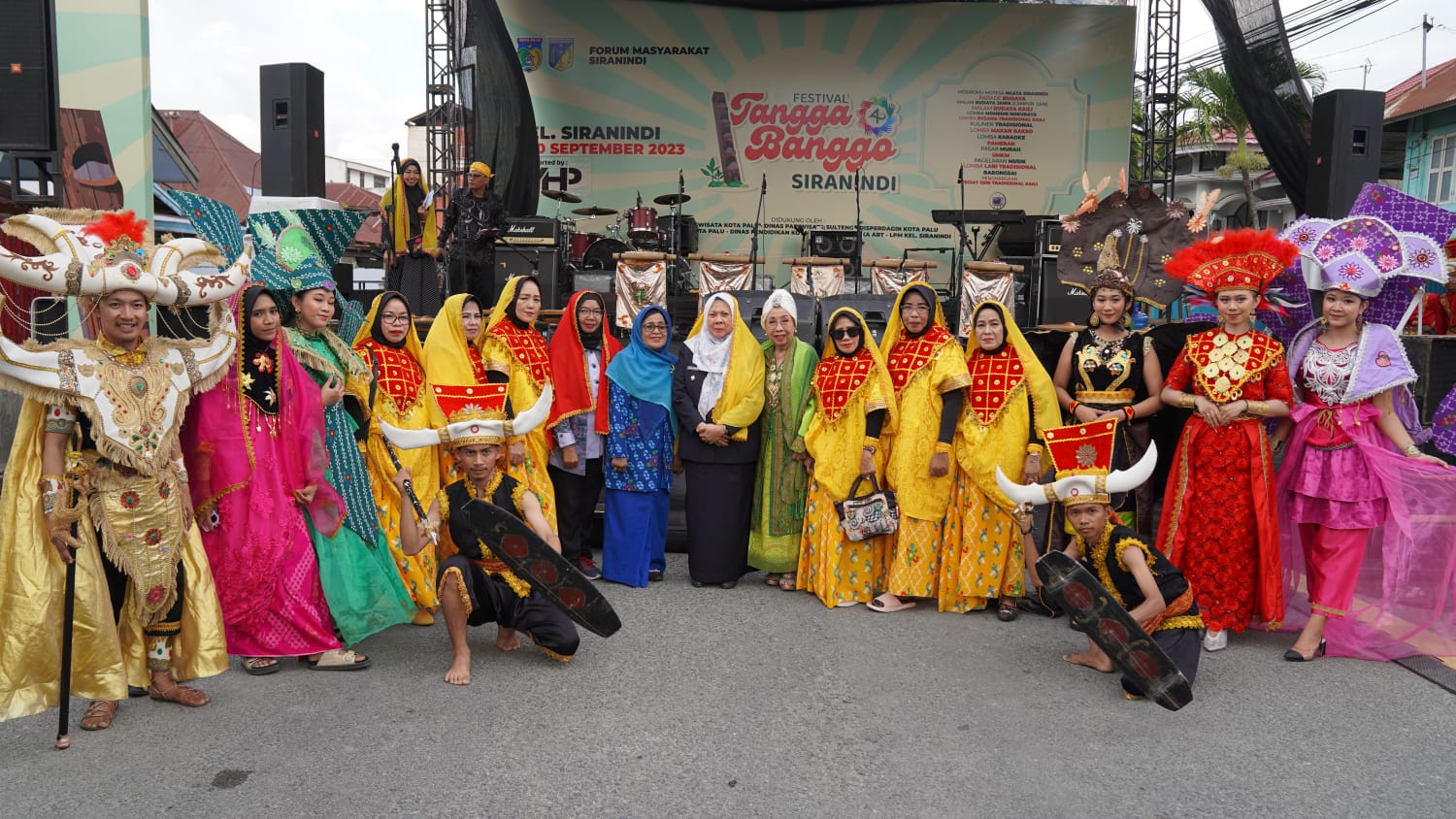 Festival Tangga Banggo ke-4 di Kelurahan Siranindi, Kecamatan Palu Barat, Kota Palu, pada Jumat, 08 September 2023. Foto: Istimewa