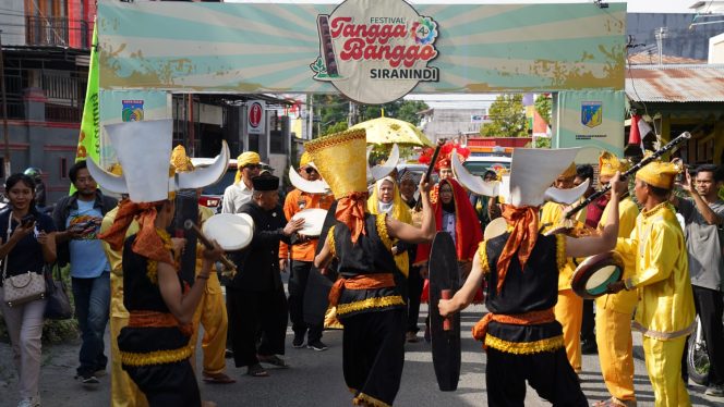 
 Festival Tangga Banggo ke-4 di Kelurahan Siranindi, Kecamatan Palu Barat, Kota Palu, pada Jumat, 08 September 2023. Foto: Istimewa