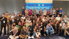 Sebanyak 42 Jurnalis di Sulteng mengikuti UKW, Kamis, 31 Agustus 2023. Foto: Istimewa