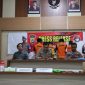 Polres Nunukan menggelar Press Release pengungkapan kasus Narkotika, di Aula Sebatik Polres Nunukan, Selasa (05/09/23). Foto: Polres Nunukan