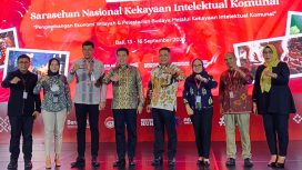 Puluhan Sekretaris Kota dari seluruh Indonesia, mengikuti Sarasehan Nasional Kekayaan Intelektual Komunal di Bali, sejak 13-16 September 2023. Foto: Istimewa