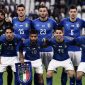 Susunan starter Timnas Italia saat melawan Belanda di Allianz Stadium. (Foto: Marco Bertorello/AFP)