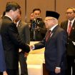 Wakil Presiden Ma'ruf Amin bertemu dengan Ketua Komite Tetap Kongres Rakyat Provinsi Fujian Zhou Zuyi. Foto: Dok. Setwapres
