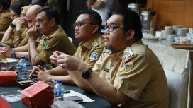 Pj Bupati Richard Hadiri Rakor Kepala Daerah di Kementerian Dalam Negeri. Foto: Dok. Kemendagri
