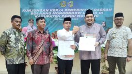 Parigi Moutong dan Bolaang Mongondow Utara Jalin Kerja Sama Pengendalian Inflasi. Foto: Diskominfo Parimo