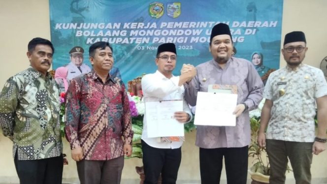 
 Parigi Moutong dan Bolaang Mongondow Utara Jalin Kerja Sama Pengendalian Inflasi. Foto: Diskominfo Parimo