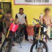 2 pelaku tindak pidana pencurian yang disertai kekerasan di Kabupaten Morowali Utara, Sulawesi Tengah, berhasil diringkus polisi, Sabtu, 25 November 2023. Foto: Istimewa