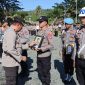 Tiga anggota polisi di Polres Buol diberhentikan secara tidak hormat, Senin, 13 November 2023. Foto: Istimewa