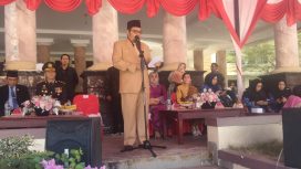 Upacara Peringatan Hari Pahlawan Nasional di Parigi Moutong Berlangsung Khidmat. Foto: Diskominfo Parimo
