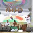 Festival Media ke-2 tahun 2023 di Taman Gor Palu menggelar dialog Pengembangan Energi Baru Terbarukan pada hari kedua, Senin 11 Desember 2023. Foto: Istimewa