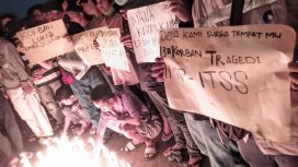 Doa Bersama Buruh IMIP untuk Korban Tragedi PT ITSS Morowali. Foto: Istimewa