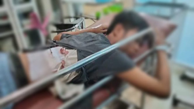 
 Pelajar berusia 17 tahun, Ahmad Rido, menjadi korban pembusuran oleh orang tidak dikenal (OTK) di Jalan Tombolotutu, Kota Palu, Senin, 25 Desember 2023. Foto: Istimewa