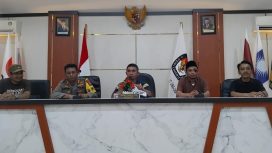 (KPU) Tojo Una-Una (Touna), Ahdin L Nondo, memberikan klarifikasi terkait isu 