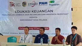 TPKAD Parigi Moutong dan OJK Gelar Edukasi Keuangan, Jumat 19 Januari 2024. Foto: Istimewa