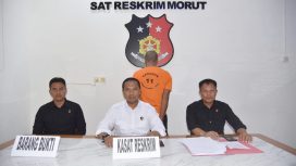 Polisi Amankan Seorang Ayah Tiri di Morowali Utara. Foto: Istimewa