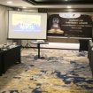 Wakil Wali Kota Palu dr Reny A Lamadjido mengikuti wawancara untuk nominasi Penghargaan Penilaian Paritrana Award 2024, di Aston Hotel, Selasa 27 Februari 2024. Foto: Istimewa