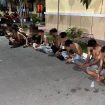 Sekelompok remaja di Palu diamankan Polda Sulteng, Jumat 1 Maret 2024 dini hari. Foto: Istimewa