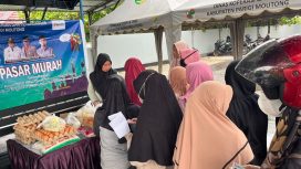 Kejaksaan dan Pemda Parigi Moutong Gelar Pasar Murah, Kamis 28 Maret 2024, di Halaman Kantor Kejaksaan Parimo. Foto: Diskominfo Parimo