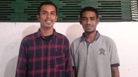 Rahmat Karmin (kiri) dan Rifai Umayya. Foto: Istimewa