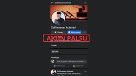 Akun Facebook Palsu Mengatasnamakan Zulfinasran Achmad, Sekda Parigi Moutong. Foto: Dok. PaluPoso
