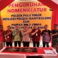 Peresmian dua polsek di Palu berlangsung di halaman kantor Polsek Mantikulore, Kamis 2 Mei 2024. Foto: Istimewa