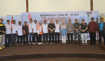 Musyawarah Lokal ke-XII Organisasi Amatir Radio Indonesia (ORARI) Lokal Palu berlangsung di Gedung Pertemuan Taipa Beach, Kota Palu, Minggu 19 Mei 2024. Foto: Diskominfo Palu