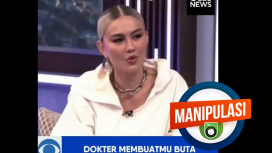 Hoaks, Video Agnez Monica Promosikan Obat Sakit Mata