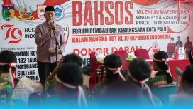 Sambut HUT ke-79 RI, Pemkot Palu Berbagi untuk Sesama. Foto: Dok. Pemkot Palu