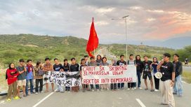 FPPI Palu Kecam Pembungkaman Kebebasan Berpendapat di Kampus Alauddin Makassar. Foto: Istimewa