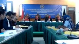 Suasana Sidang Etik DKPP terhadap Anggota KPU Sulteng, Selasa 29 Oktober 2024. Foto: Istimewa