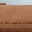 Paket COD Rp 6,2 Triliun Dipesan Warga Parigi Moutong. Foto: Screenshot FB Taqqhim