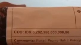 Paket COD Rp 6,2 Triliun Dipesan Warga Parigi Moutong. Foto: Screenshot FB Taqqhim