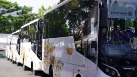 Bus Trans Palu, BRT Pertama di Sulawesi Tengah. Foto: Istimewa