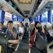 Wajah-wajah bahagia para pemudik yang siap kembali ke kampung halaman dengan program Mudik Gratis 2025 dari Pemkot Palu. Foto: Pemkot Palu 
