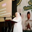 Wagub Sulteng, dr. Reny Lamadjido, menyampaikan sambutan dalam acara buka puasa bersama Ikatan Alumni Universitas Hasanuddin (IKA Unhas) Sulteng, Minggu 23 Maret 2025, di salah satu hotel di Palu. Foto: Pemprov Sulteng 