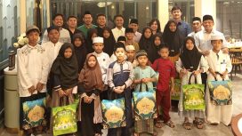 Fathur Razaq Anwar Santuni Anak Yatim di Palu, Selasa 11 Maret 2025. Foto: Istimewa