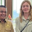 Wali Kota Palu Terima Arkom Indonesia, Bahas Program Kota Resilien. Foto: Pemkot Palu