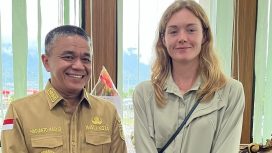 Wali Kota Palu Terima Arkom Indonesia, Bahas Program Kota Resilien. Foto: Pemkot Palu