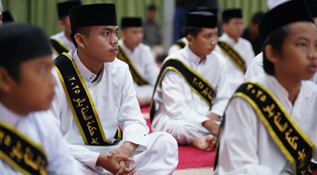 Wali Kota Palu Apresiasi Wisuda Hafiz Quran Mahad Hikmatus Sunnah. Foto: Pemkot Palu 
