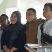 Wali Kota Palu Hadianto Rasyid berfoto bersama anggota komunitas difabel Rumah Merah Putih usai audiensi di Kantor Wali Kota Palu, Selasa 1 Juli 2025. Foto: Pemkot Palu 