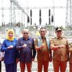 Gubernur Sulawesi Tengah Anwar Hafid bersama jajaran pejabat dan PLN saat peresmian Gardu Induk 150 kV Bungku, Morowali. Foto: Tim Media Gubernur Sulteng 
