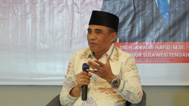 
 Gubernur Sulteng Anwar Hafid. Foto: Tim Media Gubernur Sulteng 
