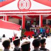 Suasana upacara HUT ke-80 RI di Sulawesi Tengah. Foto: Tim Media Gubernur Sulteng