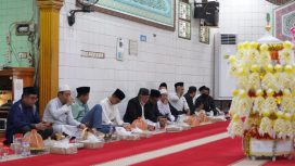 Suasana peringatan Maulid Nabi Muhammad SAW 1447 H di Masjid Agung Baiturrahim Lolu, Kota Palu, Sabtu (6/9/2025). Foto: Dok. Pemkot Palu 