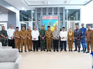Forkopimda Sulteng Kompak Berantas Tambang Ilegal. Foto: Tim Media Gubernur Sulteng 