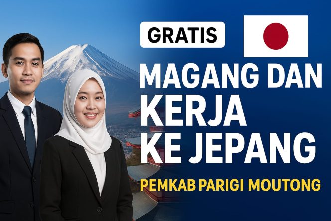 
 Pemkab Parigi Moutong Buka Magang dan Kerja ke Jepang, Gratis Biaya Pelatihan
