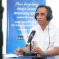 Anwar Hafid memaparkan program Berani Sejahtera lewat siaran radio di Palu.
